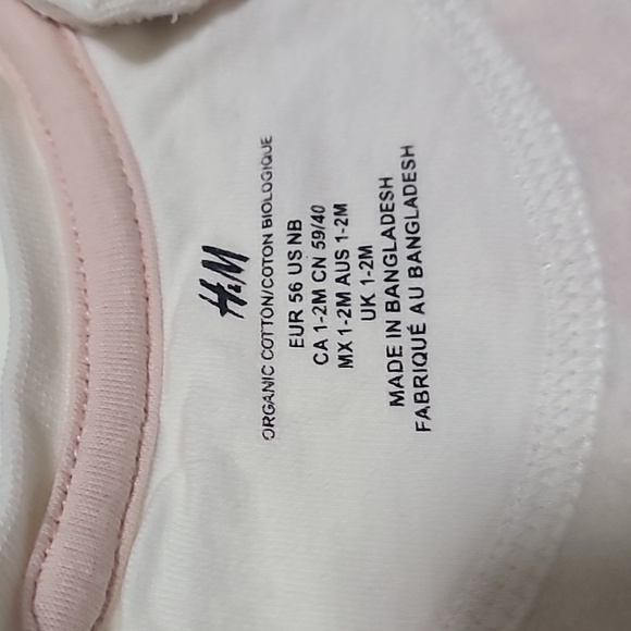 H&M NEW BORN BABY GIRL JOGGING SET - Picture 9 of 9